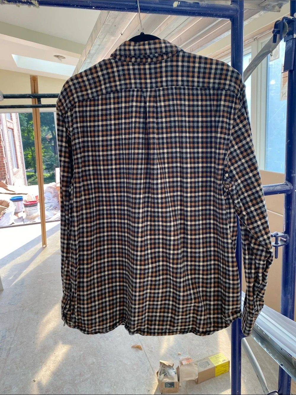 BANANA REPUBLIC 100% Cotton Flannel Shirt